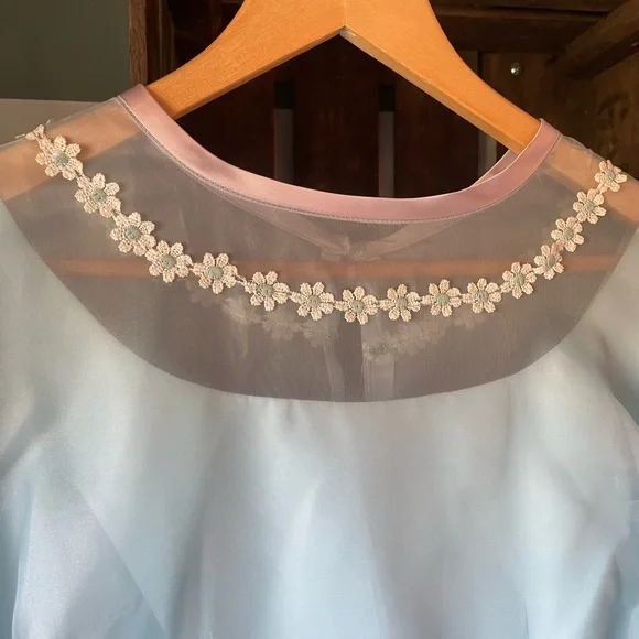 ILGWU VTG 1970’s Embroidered Dress - Picture 5 of 8